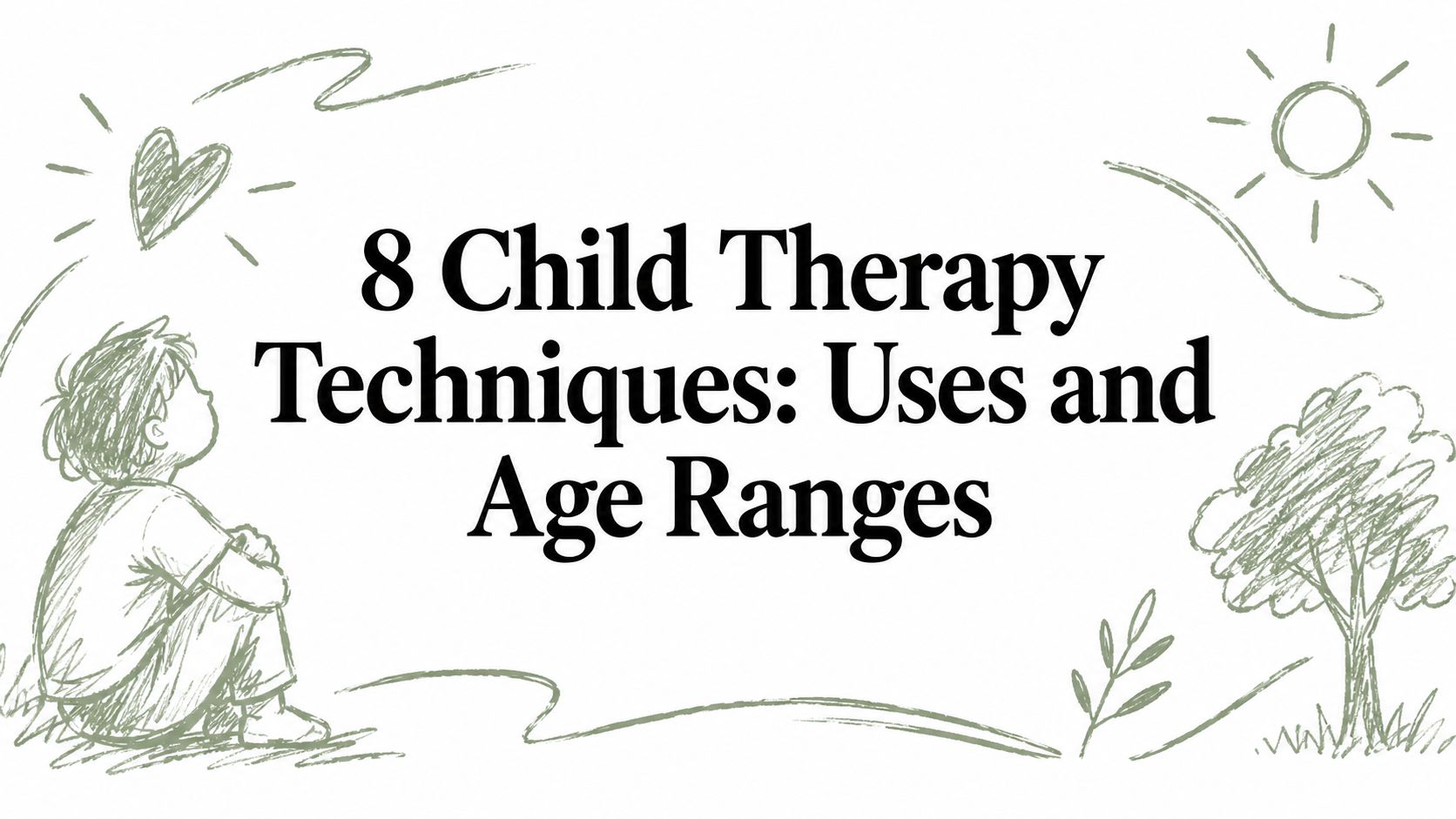 8 Child Therapy Techniques: Uses and Age Ranges