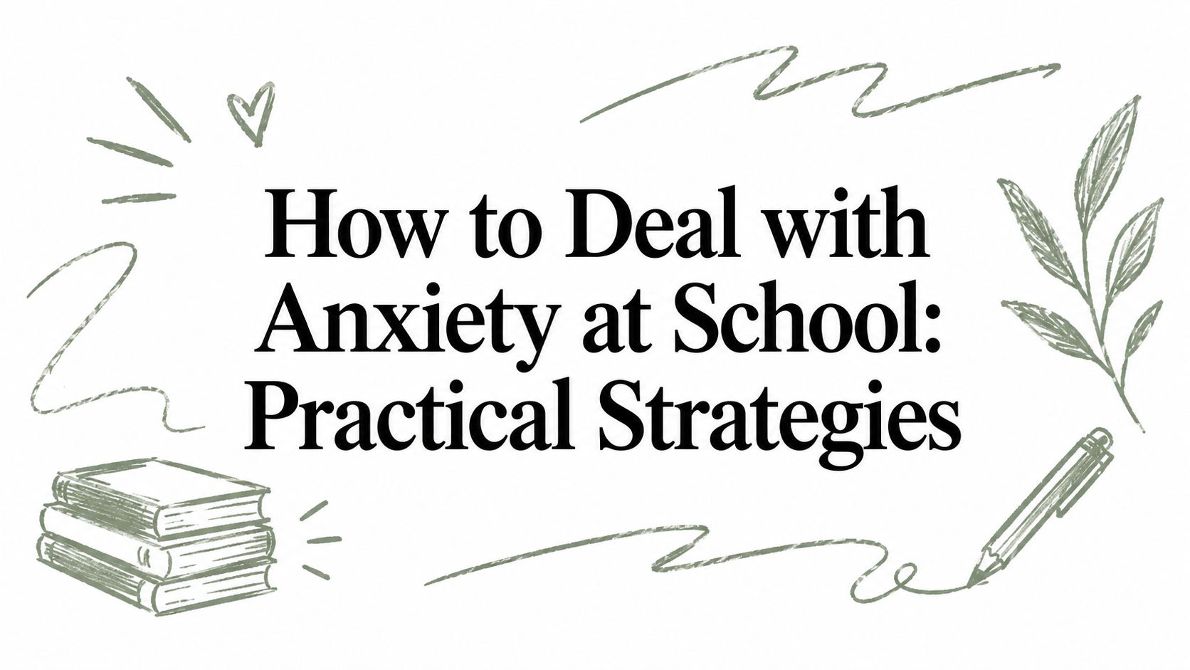 How to Deal with Anxiety at School: Practical Strategies
