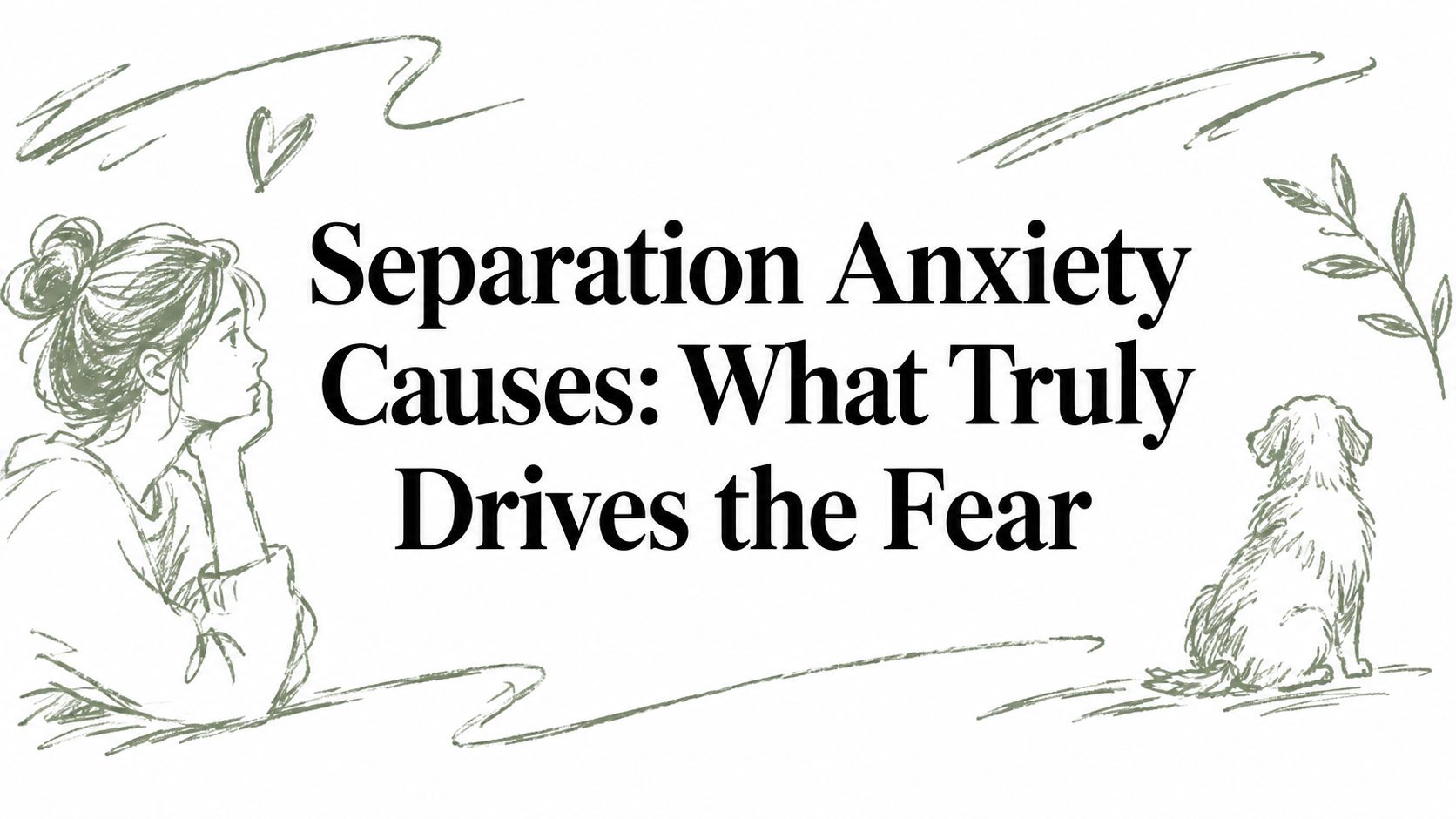 Separation Anxiety Causes: What Truly Drives the Fear